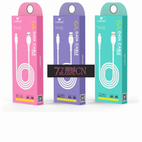 蓝雨TH-02 6A快充数据线
