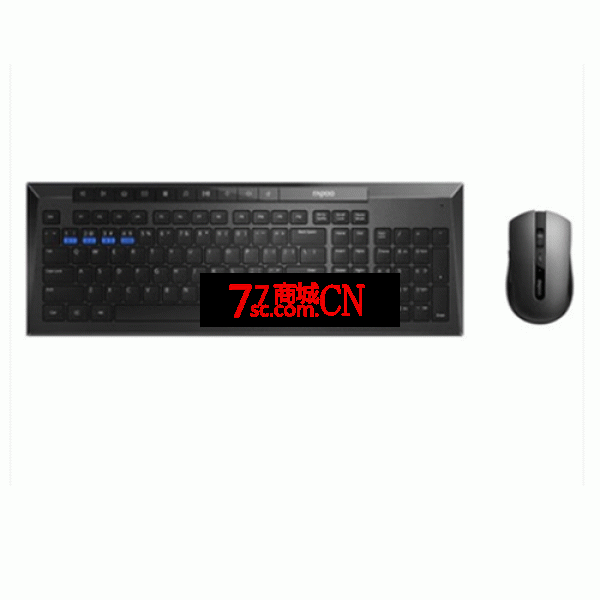 Rapoo/雷柏8200G无线键盘鼠标套装轻薄蓝牙无线2.4G双模键鼠套装
