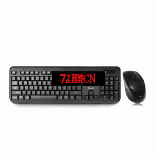方正W8206 笔记本台式机电脑商务办公防水键盘鼠标2.4G无线套装