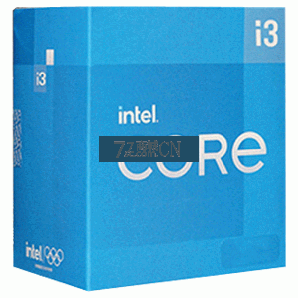 【12代CPU】intel/英特尔原盒i3 12100F酷睿处理器 4核8线程3.3GHZ LGA1700 支持Z690主板（注：不带集显，需配独立显卡）