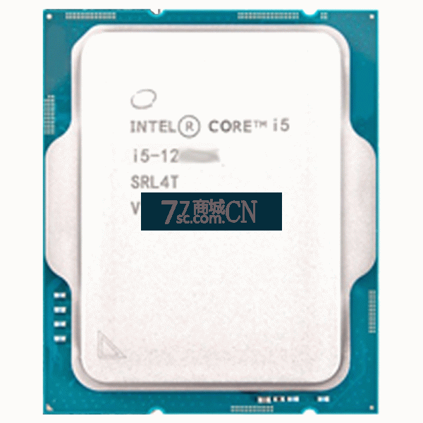 【12代CPU】intel/英特尔散片i5 12400F酷睿处理器 6核12线程 2.5GHZ LGA1700 支持Z690主板（注：不带集显，需配独立显卡）