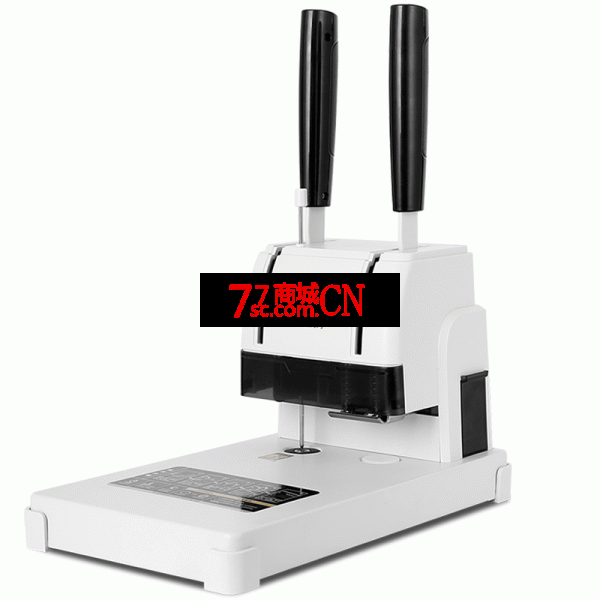 得力3888凭证装订机财务会计凭证专用档案票据打孔机热熔铆管手动小型简易会计凭证装订机