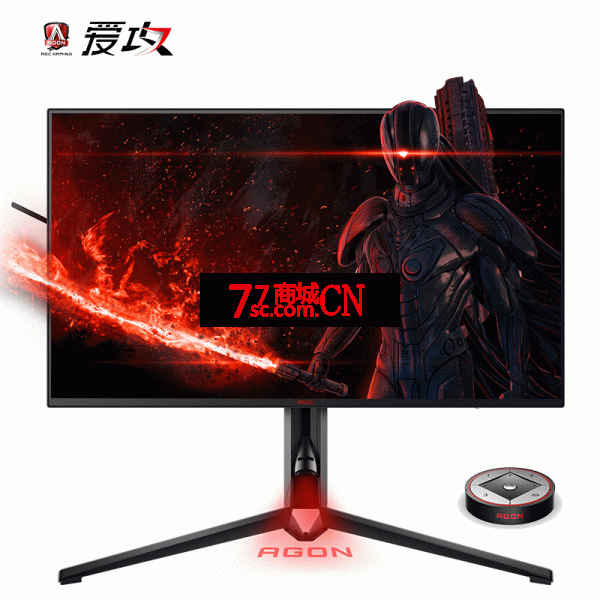 AOC AG274QX 27英寸 2K 170Hz IPS广色域 HDR400 显示器 电竞游戏高刷新率
