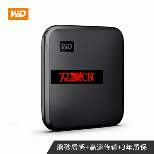 WD西部数据SE新元素 SSD固态移动硬盘1t西数1TB便捷Type-C高速USB3.2接口手机电脑两用笔记本外置兼容苹果mac