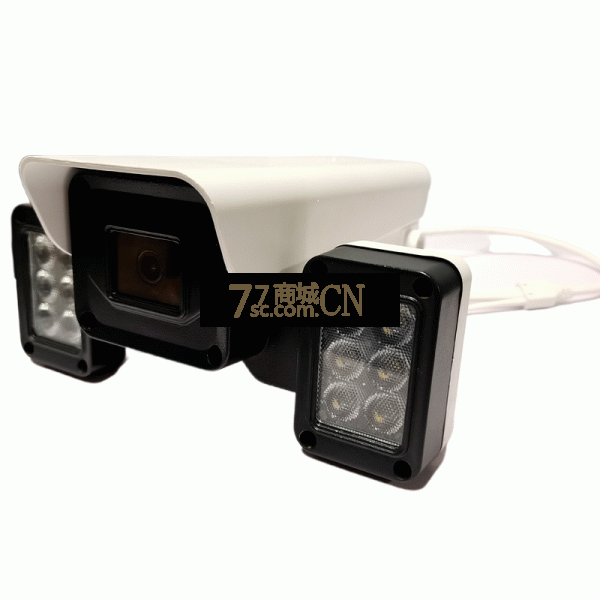天鹰 天视通400万双光源天视通Z1机芯F1.4镜头 警戒摄像头内置拾音器400万监控摄像机