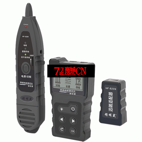 网络寻线仪精明鼠NF-8209巡网线查线检测器多功能测线仪POE抗干扰