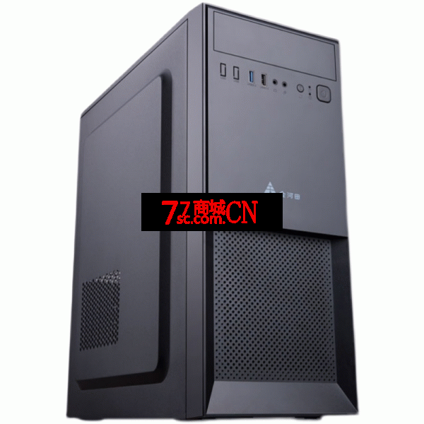 金河田风爆25台式机电脑商务办公游戏水冷防尘散热ATX主机箱电源