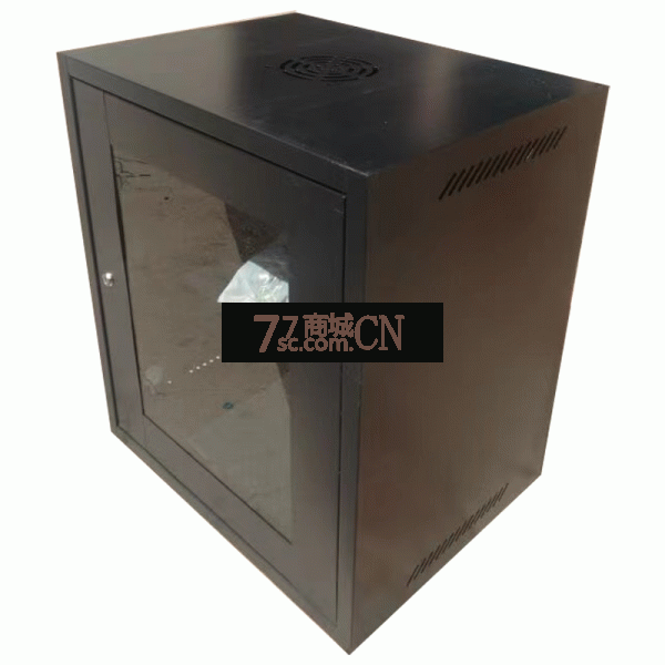 普通型机柜 12U（黑色）下单之前请确认实物图，隔板数量视机柜大小而定