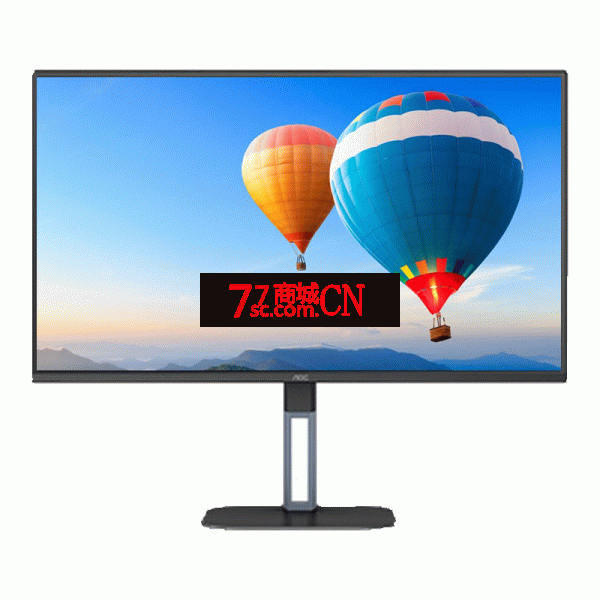 AOC 27V5可旋转27英寸液晶IPS壁挂窄边框75HZ升降台式电脑显示屏 HDMI+DP