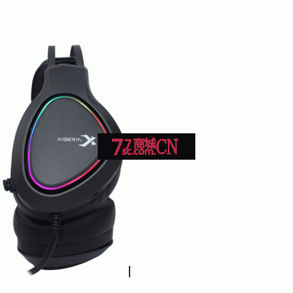 西伯利亚(XIBERIA）V30RGB7.1声道电竞游戏耳机网咖电竞酒店办公台式笔记本