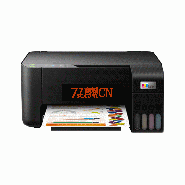 爱普生Epson喷墨彩色打印L3219 无边距照片打印机小型家用学生作业打印墨仓式打印彩色复印扫描
