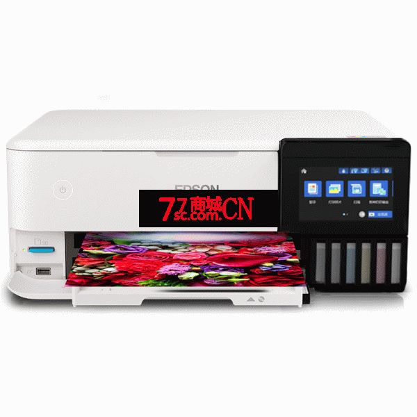 爱普生（EPSON）L8168打印机 自动双面 照片相片6色彩色喷墨无线手机WIFI打印复印扫描一体机学生作业A4办公