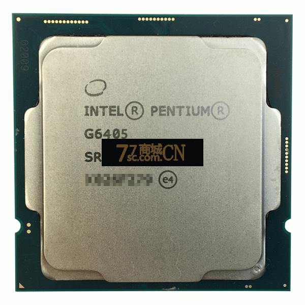 intel/英特尔散片奔腾 G6405处理器 2核4线程 G6400升级散片CPU支持H410主板（拆机）