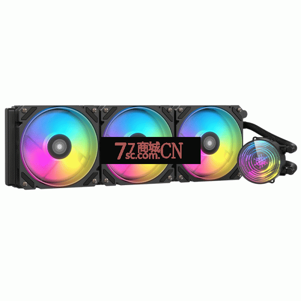 爱国者半岛铁盒冰镜W360（豪华版） ARGB神光同步水冷散热器 支持12代CPU一体式机箱电脑主机风扇