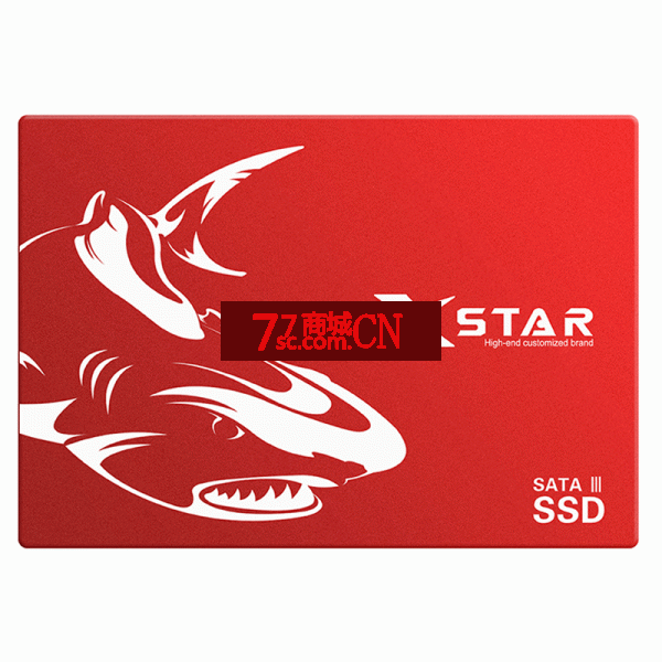 辛士达大白鲨SATA3固态硬盘512GB台式机笔记本电脑SSD