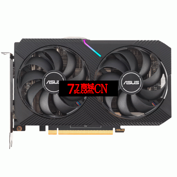 华硕DUAL-RX6500XT-O4G-V2 电竞游戏显卡 AMD专业级独立显卡