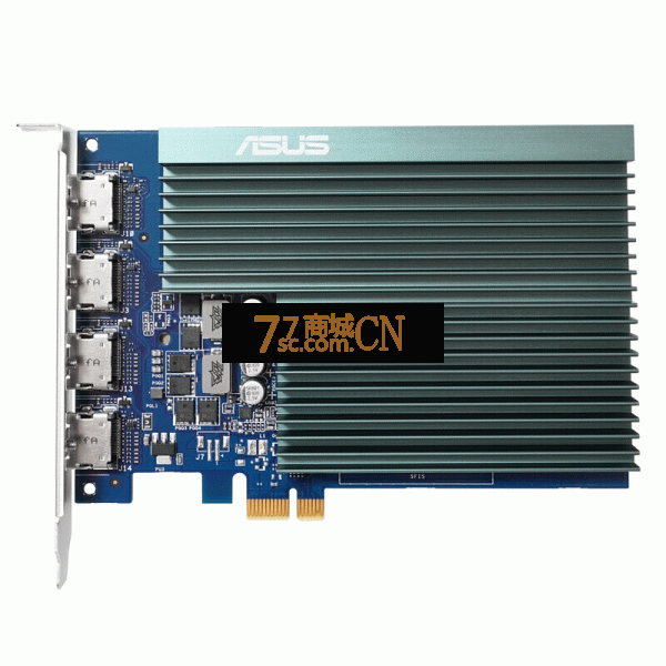 华硕ASUS GT730-4H-SL-2GD5家用办公分屏显卡4屏输出HDMI*4