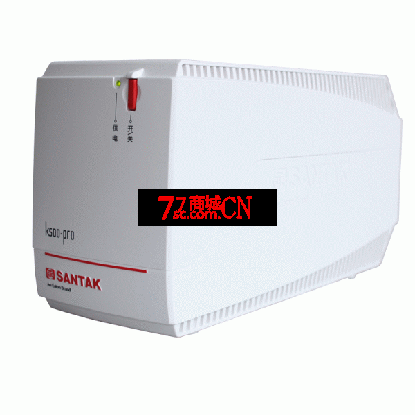 SANTAK山特UPS不间断电源K500 500VA/300W家用电脑20分钟稳压器