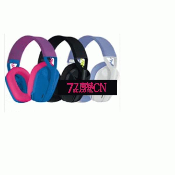 Logitech/罗技（G） G435无线蓝牙游戏耳机耳麦电脑手机麦克风头戴式FPS吃鸡英雄联盟LOL 黑色