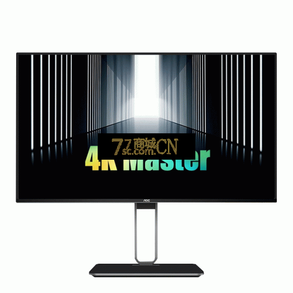 AOC U27U2D显示器2K高清IPS屏幕设计绘图台式27英寸电脑