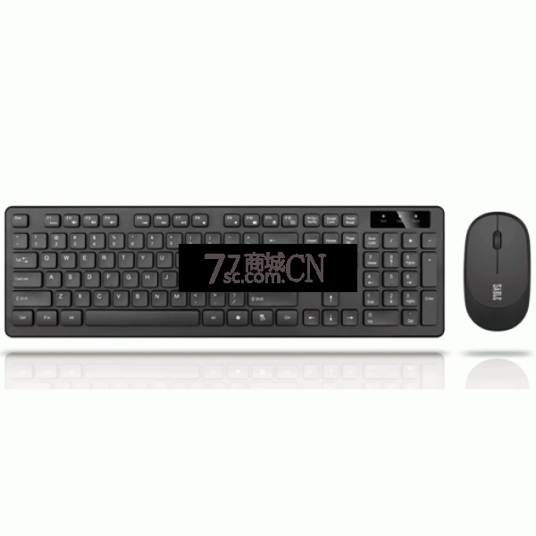 黑貂 C80无线套装办公鼠标键盘笔记本台式电脑无线省电键鼠