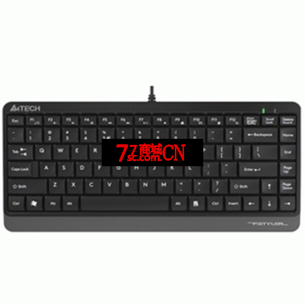 双飞燕（A4TECH）FK11键盘笔记本台式电脑静音 USB有线外接迷你多媒体