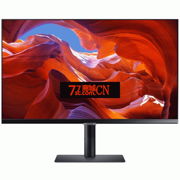 三星(SAMSUNG) S27A800NMC 27英寸IPS屏 4K高清 HDR10 旋转升降底座支持壁挂电脑显示器 (HDMI+DP+USB接口)