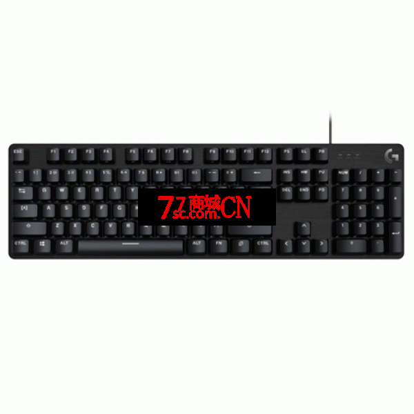 Logitech/罗技G412 SE 游戏机械键盘 有线机械键盘 吃鸡键盘LED灯光电竞USB接口104键位白色背光机械键盘（注意：此产品售出不退不换 正常售后）