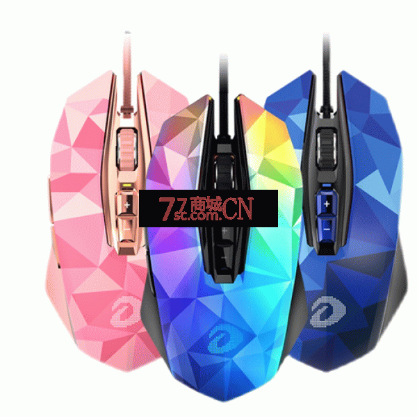 达尔优EM925砖石4代牧马人鼠标有线LOL吃鸡绝地求生辅助宏电脑机械游戏CF刺激战场压枪无后座笔记本通用家用办公10800DPI