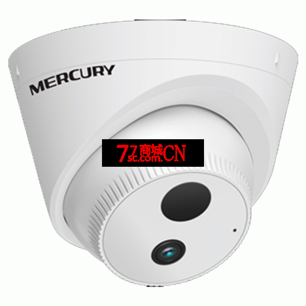 水星MIPC4312音频400万红外H.265+网络半球摄像头