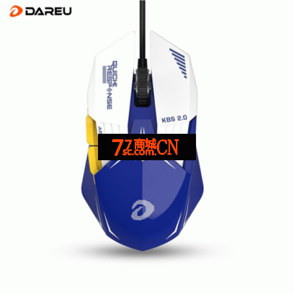 达尔优A970牧马人甲涂装版 游戏电竞USB光电鼠标个性定制机KBS衡力设计18000DPI