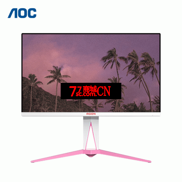 AOC爱攻AG275QXR 27英寸2K游戏液晶IPS屏170HZ幻影粉色电竞显示器