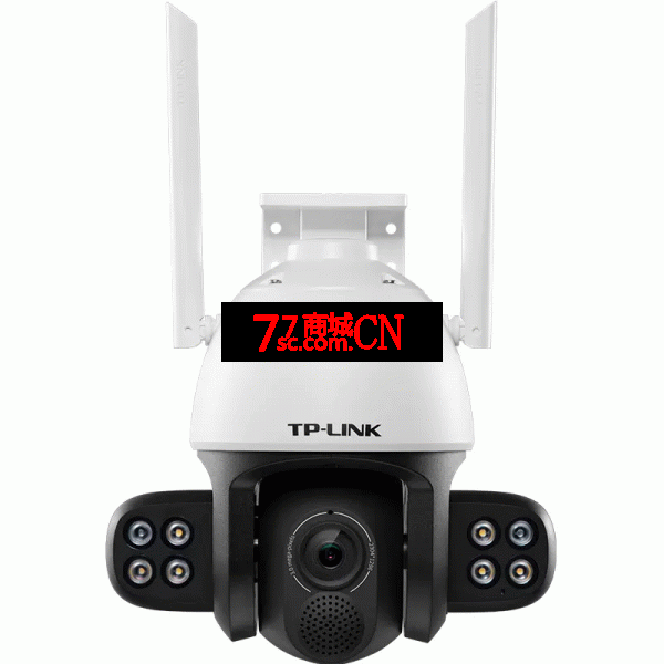 TP-LINK TL-IPC634-A4 300万外挂全彩星光室外无线球机 无线摄像头高清室外监控夜视防水360度手机远程