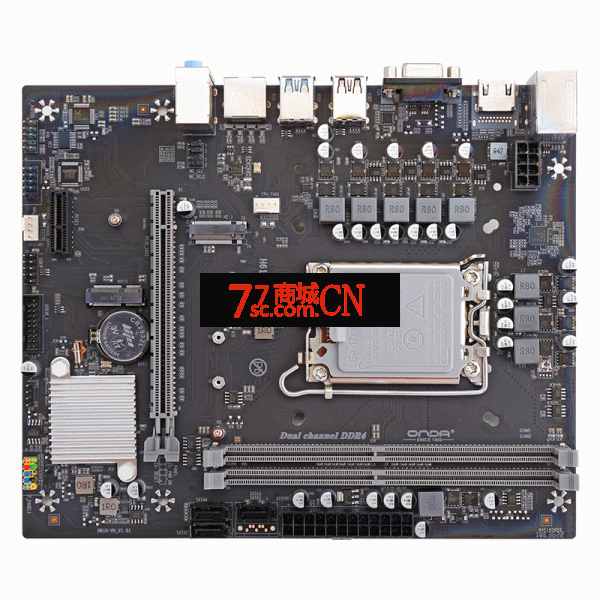 昂达H610VH主板台式电脑ddr4内存cpu支持1700针12代 i312100f 12400