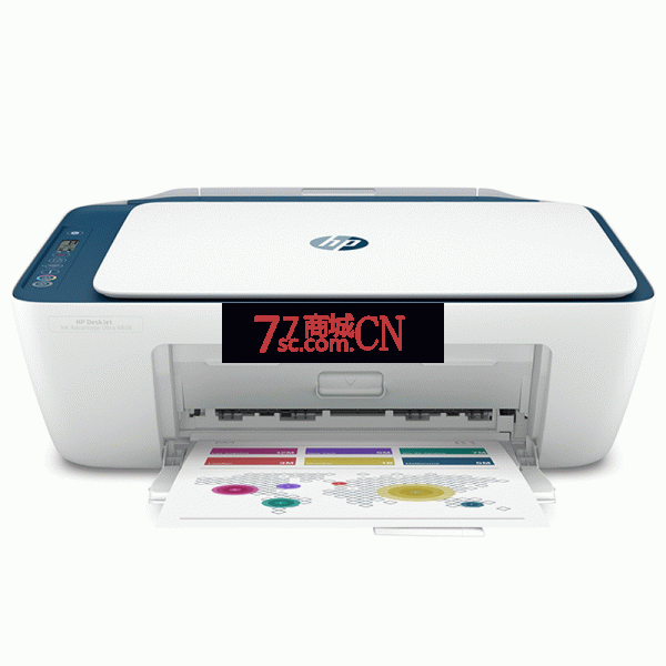 惠普(HP)4828手机无线家用 学生彩色多功能打印机 复印 扫描 远程