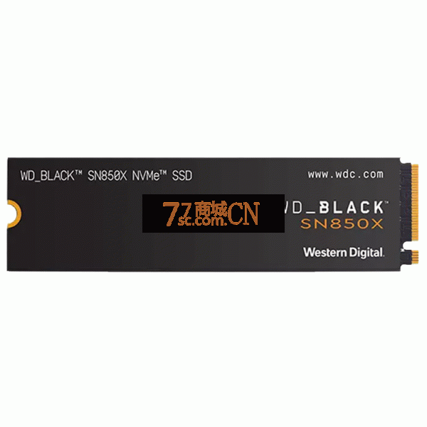 WD西数SN850X固态硬盘2TB 笔记本PCle4黑ps5盘NVMe M.2