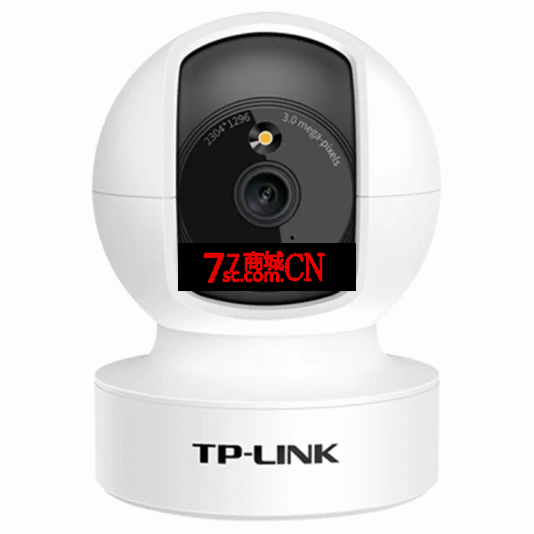 TP-LINK TL-IPC43CL 300万云台无线网络摄像机智能侦测移动全彩