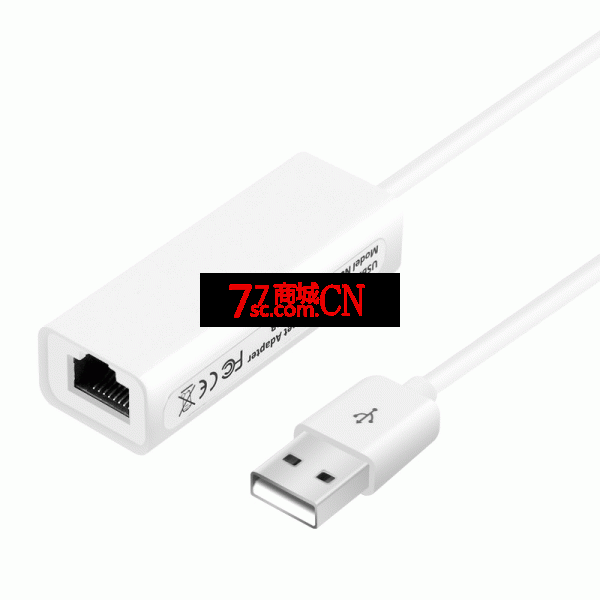 大黄蜂USB2.0百兆免驱网卡D-U326A有线usb转网线接口外置RJ45笔记本台式机