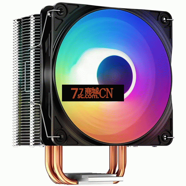 九州风神（DEEPCOOL）玄冰AG400 4热管CPU风冷散热器 炫彩LED灯效