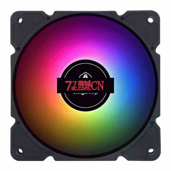 鑫谷光晓风扇RGB12CM机箱风扇台式电脑炫彩风扇幻彩流光风扇12cm