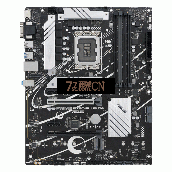 华硕PRIME B760-PLUS D4电脑游戏主板 支持12/13代CPU