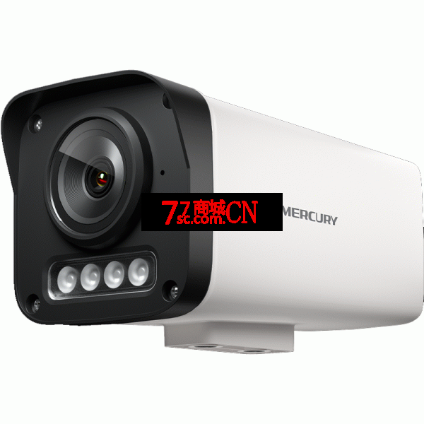 水星MIPC324W-4 300万监控全彩摄像头语音双光源人形检测
