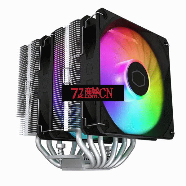 酷冷至尊暴雪T620S CPU散热器台式电脑双塔6热管12CM ARGB双风扇