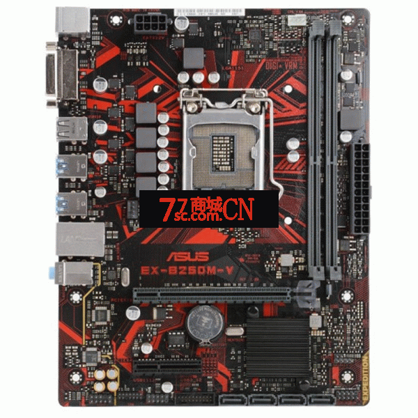 Asus/华硕B250M-V台式机家用游戏主板支持67代CPU DDR4（翻新板）