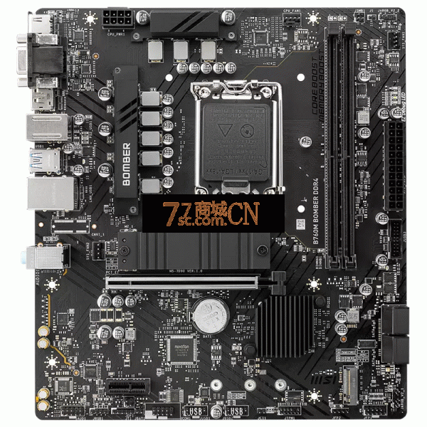 MSI微星B760M BOMBER DDR4爆破弹主机台式机电脑游戏电竞全新主板