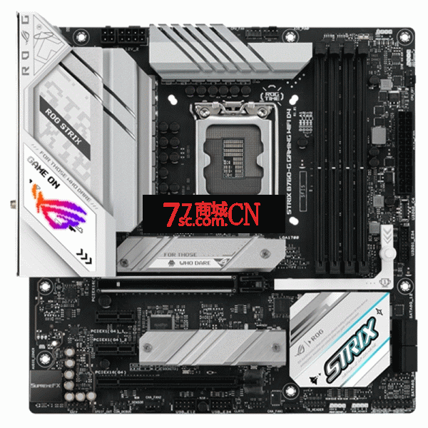 Asus/华硕ROG STRIX B760-G GAMING WIFI D4台式机电脑主板 小吹雪M-ATX主板DDR4超频板