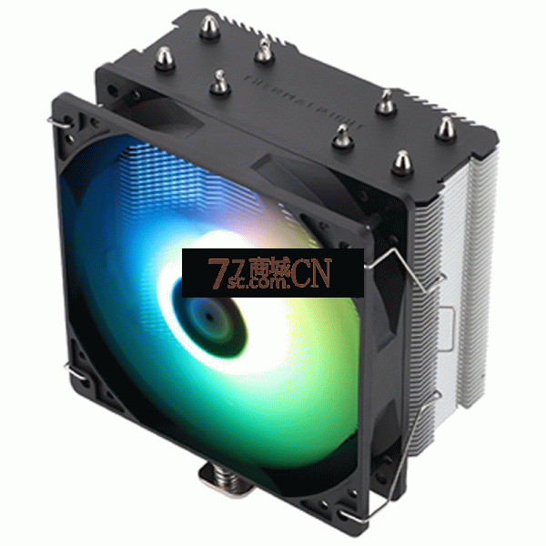 利民（Thermalright）AX120 R SE CPU风冷散热器ARGB彩灯版 支持LGA1700 风冷散热器4热管支持双平台