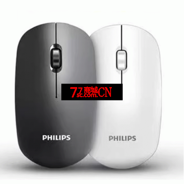 飞利浦SPK7315无线鼠标 笔记本台式电脑商务办公小巧超