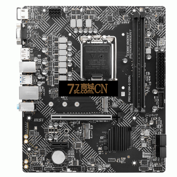 微星(MSI) PRO H610M-G DDR4 主板电脑台式机主板 LGA1700接口