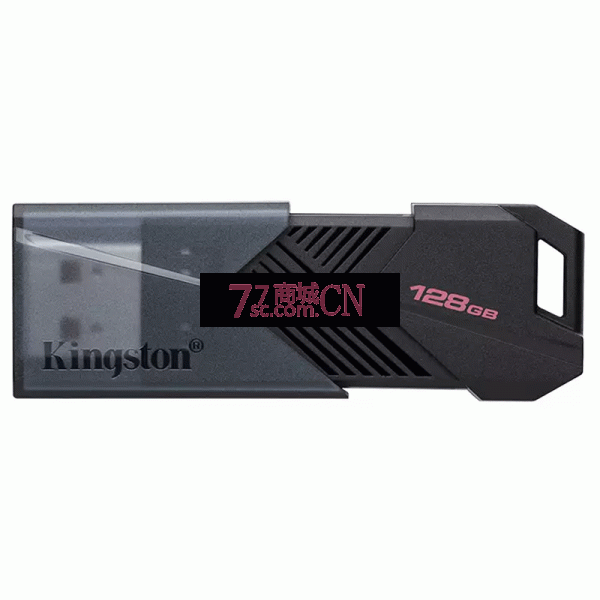 金士顿U盘DTXON 128G滑盖推拉USB3.2电脑商务办公系统学生礼品盘